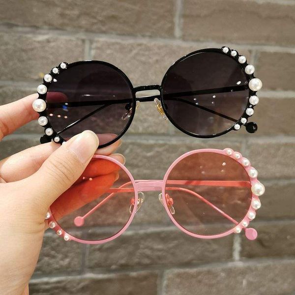 children's anti uv personalized glasses big pearl fashion show girl sunglasses, White;black
children's anti uv personalized glasses big pearl fashion show girl sunglasses, White;black