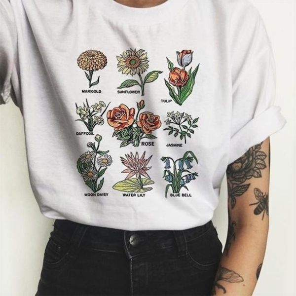 harajuku vintage wildflower graphic tshirt women kawaii cartoon vegan floral print tee shirt femme fashion grunge aesthetic, White
harajuku vintage wildflower graphic tshirt women kawaii cartoon vegan floral print tee shirt femme fashion grunge aesthetic, White