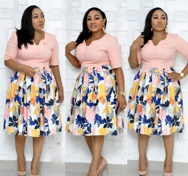 plus size women clothing dresses casual elegant flora printed half sleeved v neck dresses fashion womens summer dresses, Black;gray
plus size women clothing dresses casual elegant flora printed half sleeved v neck dresses fashion womens summer dresses, Black;gray