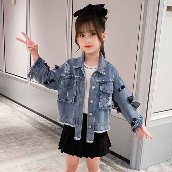 menoea jackets for girls 2020 girls autumn outerwear bowknot coats casual kids spring cute denim jacket clothes for kids girl, Blue;gray
menoea jackets for girls 2020 girls autumn outerwear bowknot coats casual kids spring cute denim jacket clothes for kids girl, Blue;gray