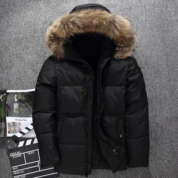 men's down & parkas hee grand 2021 winter men's fur collar jacket men thick causal warm fashion solid color coat loose size 3xl mw, Black
men's down & parkas hee grand 2021 winter men's fur collar jacket men thick causal warm fashion solid color coat loose size 3xl mw, Black