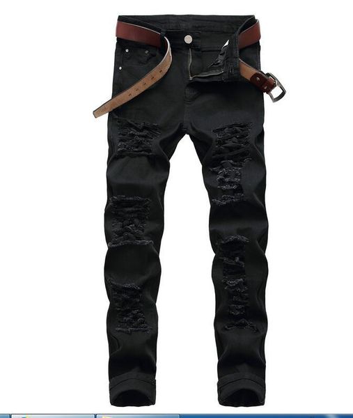 big size jeans autumn new men's jeans classic hole black denim pants slim casual streight leg jeans size 28-42 tx499, Blue
big size jeans autumn new men's jeans classic hole black denim pants slim casual streight leg jeans size 28-42 tx499, Blue