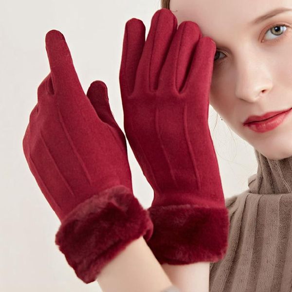five fingers gloves women autumn winter cute fur warm full finger mittens outdoor sport female screen dropship, Blue;gray
five fingers gloves women autumn winter cute fur warm full finger mittens outdoor sport female screen dropship, Blue;gray