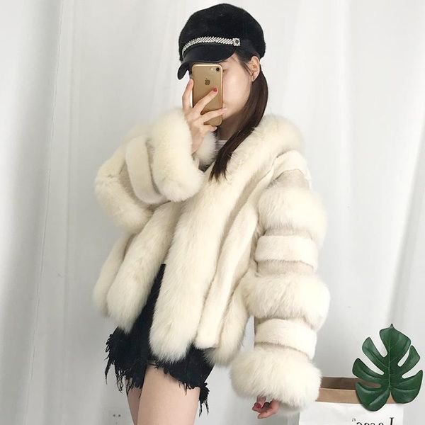 women's fur & faux 2021 women real coat luxury with mink whole natural parka, Black
women's fur & faux 2021 women real coat luxury with mink whole natural parka, Black