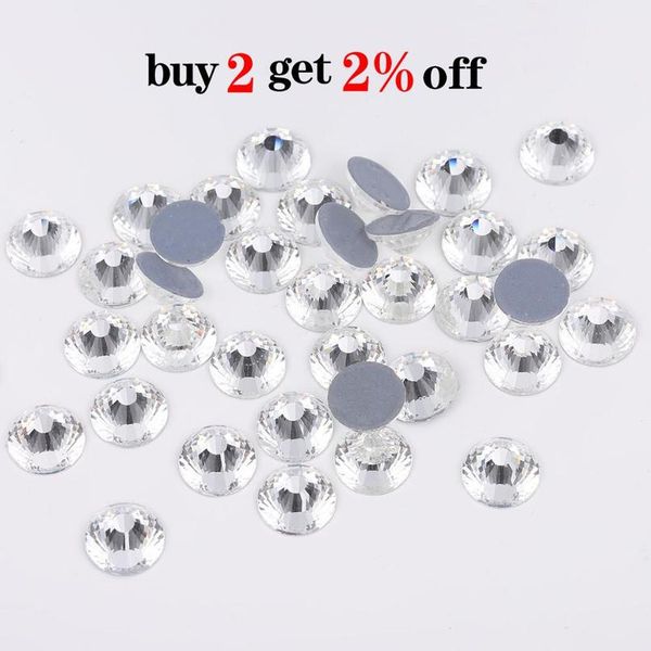 144-1440pcs glass clear rhinestones flatback ss3-ss50 fix rhinestone strass crystal for diy clothes shoe wedding dec bbyauz
144-1440pcs glass clear rhinestones flatback ss3-ss50 fix rhinestone strass crystal for diy clothes shoe wedding dec bbyauz