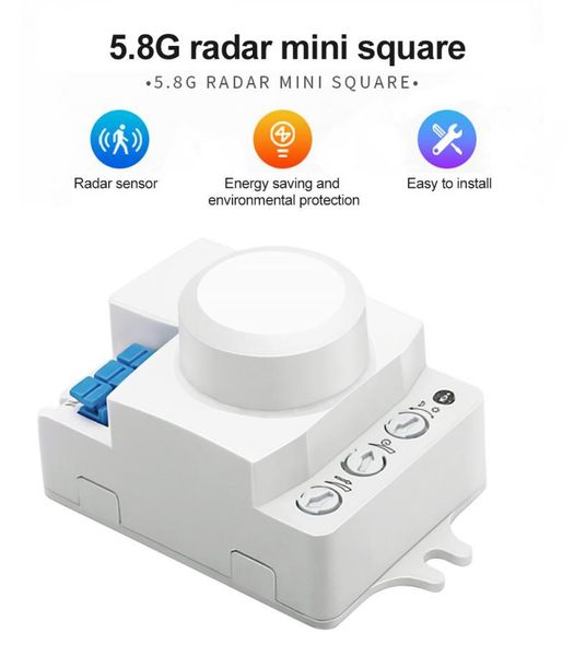 mini microwave light control sensor switch dimming sensitivity adjustment delay motion detection light controller smart home
mini microwave light control sensor switch dimming sensitivity adjustment delay motion detection light controller smart home