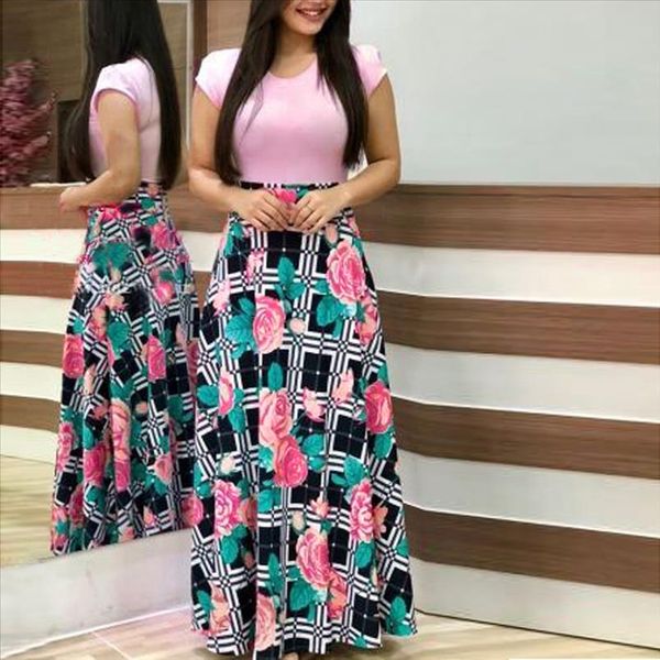 women summer dress sleeveless floral printed sundress casual swing dress maxi dresses woman party night beach dresses vestidos, Black;gray
women summer dress sleeveless floral printed sundress casual swing dress maxi dresses woman party night beach dresses vestidos, Black;gray