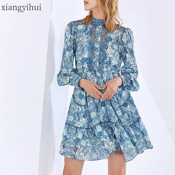 fashion vintage high waist stand collar print dress women 2021 spring summer long sleeve patchwork lantern sleeve mini dress1, Black;gray
fashion vintage high waist stand collar print dress women 2021 spring summer long sleeve patchwork lantern sleeve mini dress1, Black;gray