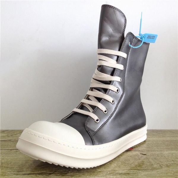 winter leather ankle mens ro boots casual high men shoes botines hombre bottes homme 11#20/20d50, Black
winter leather ankle mens ro boots casual high men shoes botines hombre bottes homme 11#20/20d50, Black