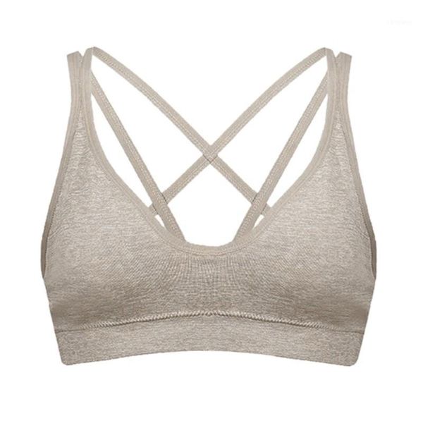 gym clothing cross strap spring and summer push-ups thickening bra fitness yoga sports1, White;black
gym clothing cross strap spring and summer push-ups thickening bra fitness yoga sports1, White;black