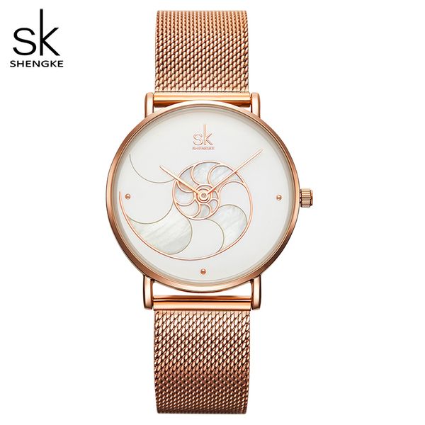 shengke women fashion quartz watch lady mesh watchband casual waterproof wristwatch gift for wife 201118, Slivery;brown
shengke women fashion quartz watch lady mesh watchband casual waterproof wristwatch gift for wife 201118, Slivery;brown