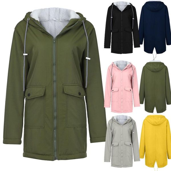 women's trench coats jaycosin ladies fashion waterproof plus velvet outdoor sports pocket hooded hem split jacket women jackets winter, Tan;black
women's trench coats jaycosin ladies fashion waterproof plus velvet outdoor sports pocket hooded hem split jacket women jackets winter, Tan;black