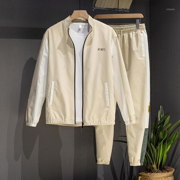 men's tracksuits casual sport suit men tracksuit 2021 spring and autumn jacket + pants two-piece set youth handsome clothes mens tracks, Gray
men's tracksuits casual sport suit men tracksuit 2021 spring and autumn jacket + pants two-piece set youth handsome clothes mens tracks, Gray