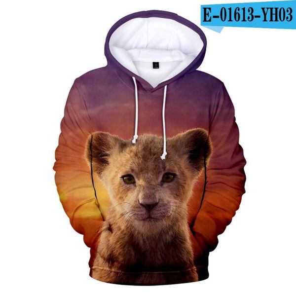 harajuku film glory kingdom king the lion king simba 3d hoodies sweatshirt men/women hip hop streetwear hoodie boy coat, Black
harajuku film glory kingdom king the lion king simba 3d hoodies sweatshirt men/women hip hop streetwear hoodie boy coat, Black