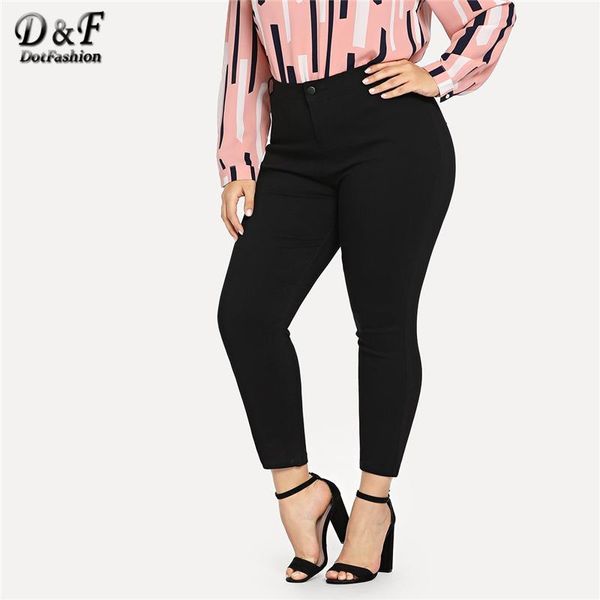 dotfashion plus size black solid skinny ankle jeans denim woman 2019 autumn casual pants plus size fashions button trousers1, Blue
dotfashion plus size black solid skinny ankle jeans denim woman 2019 autumn casual pants plus size fashions button trousers1, Blue