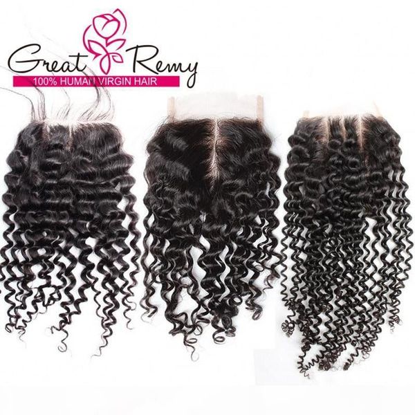 100% indian hair lace closure curly middle 3 part 4x4 hairpieces virgin hair closure extensions natural color dyeable greatremy, Black
100% indian hair lace closure curly middle 3 part 4x4 hairpieces virgin hair closure extensions natural color dyeable greatremy, Black
