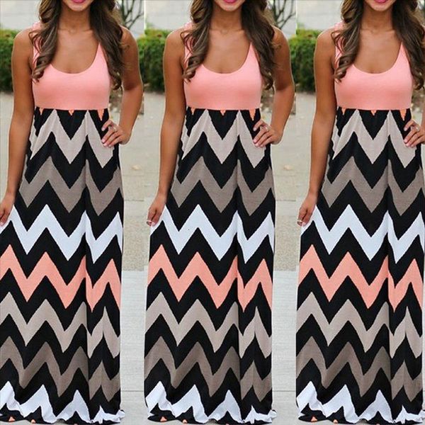 #h40 2020 striped summer maxi dress women long boho dress lady sleeveless tank design sundress plus size dresses beach vestido, Black;gray
#h40 2020 striped summer maxi dress women long boho dress lady sleeveless tank design sundress plus size dresses beach vestido, Black;gray