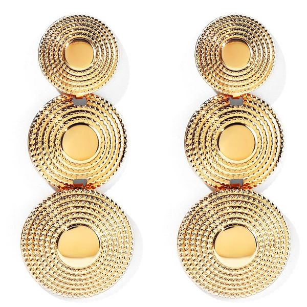 wybu hand made round sheets metal drop earring bollywood style traditional ear jewelry twisted and textured gold finish, Silver
wybu hand made round sheets metal drop earring bollywood style traditional ear jewelry twisted and textured gold finish, Silver