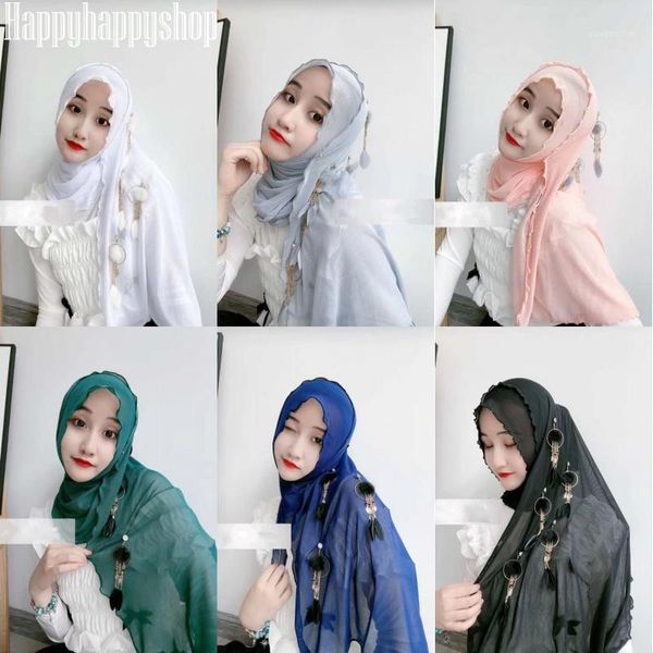 2020 luxury tassle shawls muslim islamic hijab turban cap hat long scarf headwrap wedding headwear for women girls dubai fashion1, Blue;gray
2020 luxury tassle shawls muslim islamic hijab turban cap hat long scarf headwrap wedding headwear for women girls dubai fashion1, Blue;gray