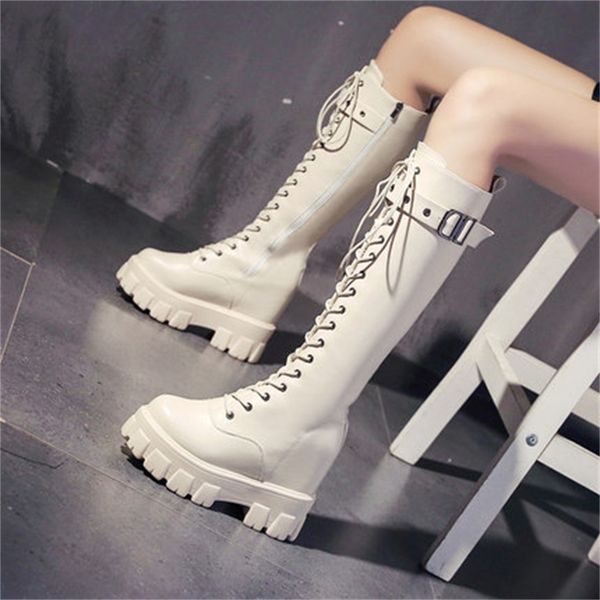 2021 new winter autumn chunky women's fashionable lace up to plutonium leather knee high woman height zip boots 4csy, Black
2021 new winter autumn chunky women's fashionable lace up to plutonium leather knee high woman height zip boots 4csy, Black