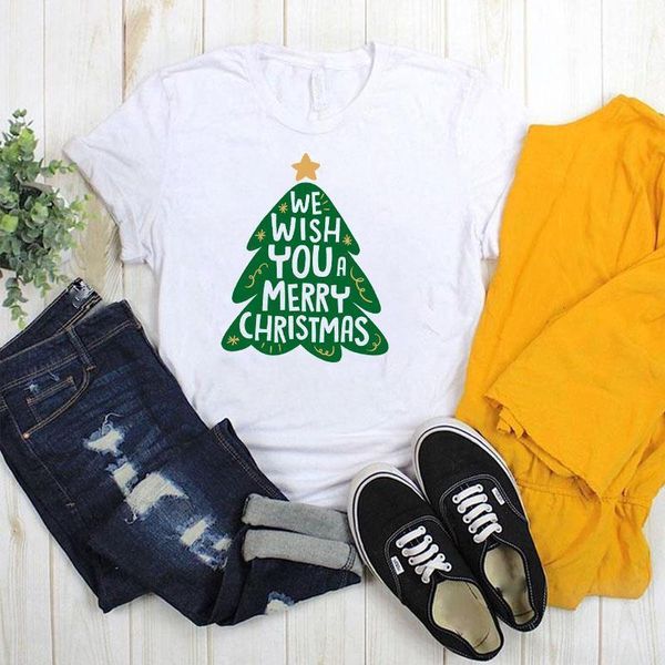 women graphic printed star tree we you merry christmas ladies tshirt female womens clothes t tee shirt t-shirt, White
women graphic printed star tree we you merry christmas ladies tshirt female womens clothes t tee shirt t-shirt, White