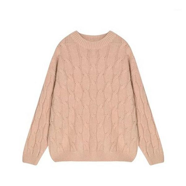 fannic winter 2021 women sweater long sleeve sliod color round neck white acrylic knitted pullover1, White;black
fannic winter 2021 women sweater long sleeve sliod color round neck white acrylic knitted pullover1, White;black
