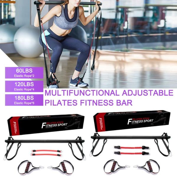 resistance bands set premium strength training assemble pilates bar system with adjustable belt home workouts yoga equipment
resistance bands set premium strength training assemble pilates bar system with adjustable belt home workouts yoga equipment