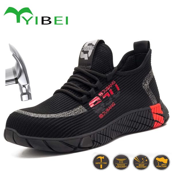 new style boots outdoor steel toe anti-smash work men's anti-puncture non-slip safety sports shoes, Black
new style boots outdoor steel toe anti-smash work men's anti-puncture non-slip safety sports shoes, Black