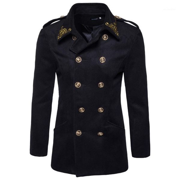 fashion men's autumn winter casual brode double-breasted suit outwear fashion coat big size quality1, Black
fashion men's autumn winter casual brode double-breasted suit outwear fashion coat big size quality1, Black
