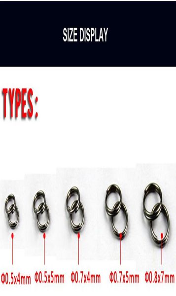 100pcs/lot double loop split rings fishing lure stainless steel round connectors quick change o rig 7 size fishing tools sqcvxf pingtoy
100pcs/lot double loop split rings fishing lure stainless steel round connectors quick change o rig 7 size fishing tools sqcvxf pingtoy