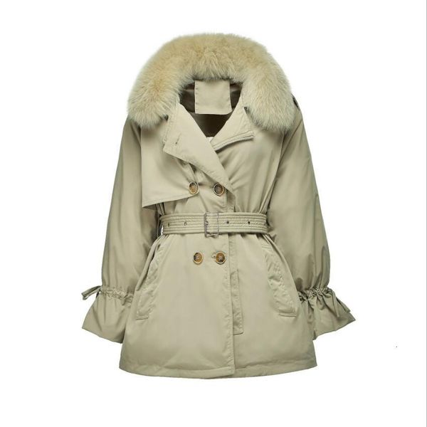 2021 winter down women's jacket parka new long real fashion skin coat leaves 90% white duck outerwear p1821 2c9l, Black
2021 winter down women's jacket parka new long real fashion skin coat leaves 90% white duck outerwear p1821 2c9l, Black