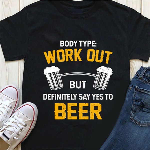 body type works out but definitely says yes to beer t-shirt brand clothing tee shirt sport hooded sweatshirt hoodie
body type works out but definitely says yes to beer t-shirt brand clothing tee shirt sport hooded sweatshirt hoodie
