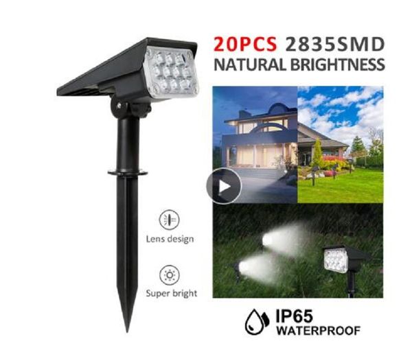 20led adjustable solar spotlight solar garden light ip65 super bright landscape wall light outdoor light 6000k solar lamp
20led adjustable solar spotlight solar garden light ip65 super bright landscape wall light outdoor light 6000k solar lamp