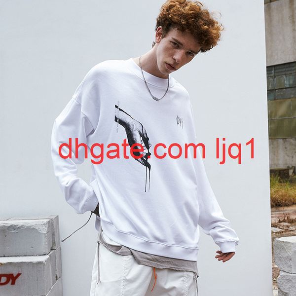 wxwovdy fashion brand ins dark high street department pullover loose round neck long sleeve national fashion personality couple student, Black
wxwovdy fashion brand ins dark high street department pullover loose round neck long sleeve national fashion personality couple student, Black