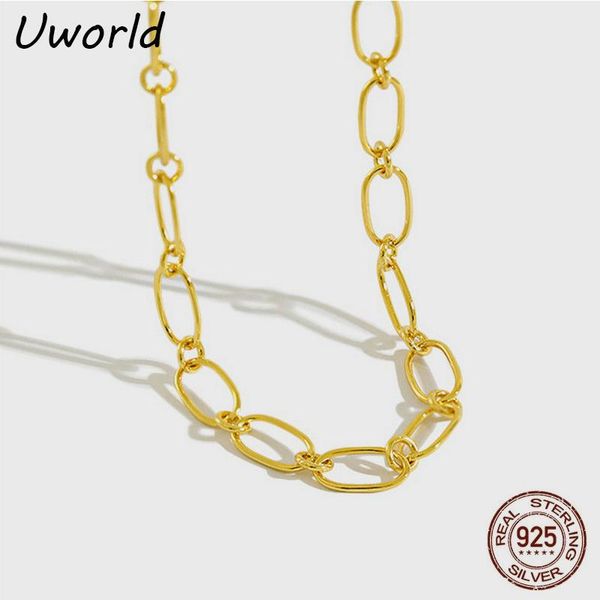 chains hiphop s925 sterling silver chain necklace 18k gold plated oval link choker party dress jewelry
chains hiphop s925 sterling silver chain necklace 18k gold plated oval link choker party dress jewelry