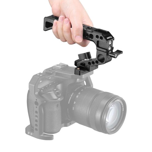 uurig universal camera cage handle hand grip with 4 cold shoe mounts various screw holes dslr camera pgraphy accessories
uurig universal camera cage handle hand grip with 4 cold shoe mounts various screw holes dslr camera pgraphy accessories