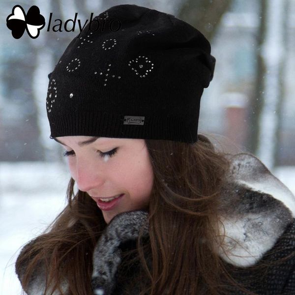 beanie/skull caps ladybro women wool hat flower rhinestones knitted autumn winter skullies beanies cap warn lady bonnet femme warm female, Blue;gray
beanie/skull caps ladybro women wool hat flower rhinestones knitted autumn winter skullies beanies cap warn lady bonnet femme warm female, Blue;gray