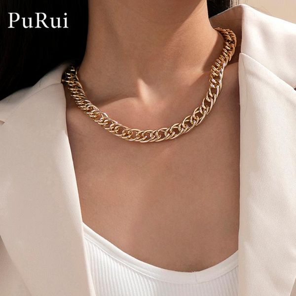 chokers purui punk cuban link chain choker necklace collar statement hip hop big chunky multilayer women gothic jewelry, Golden;silver
chokers purui punk cuban link chain choker necklace collar statement hip hop big chunky multilayer women gothic jewelry, Golden;silver