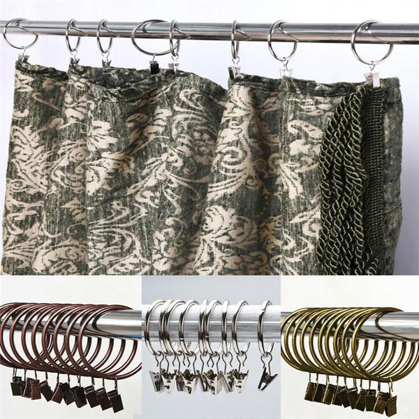 hooks & rails pack of 10metal stainless curtain clips rings pole rod voile net curtains hanging hook set multifunction bath drapery ring1
hooks & rails pack of 10metal stainless curtain clips rings pole rod voile net curtains hanging hook set multifunction bath drapery ring1