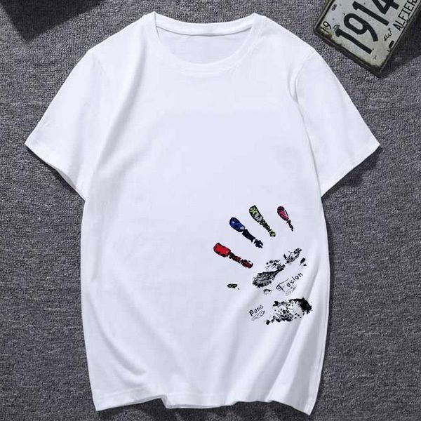 plus size women's t shirt creative handprint women tshirt graphic fun print harajuku fashion t-shirt summer casual tee, White
plus size women's t shirt creative handprint women tshirt graphic fun print harajuku fashion t-shirt summer casual tee, White