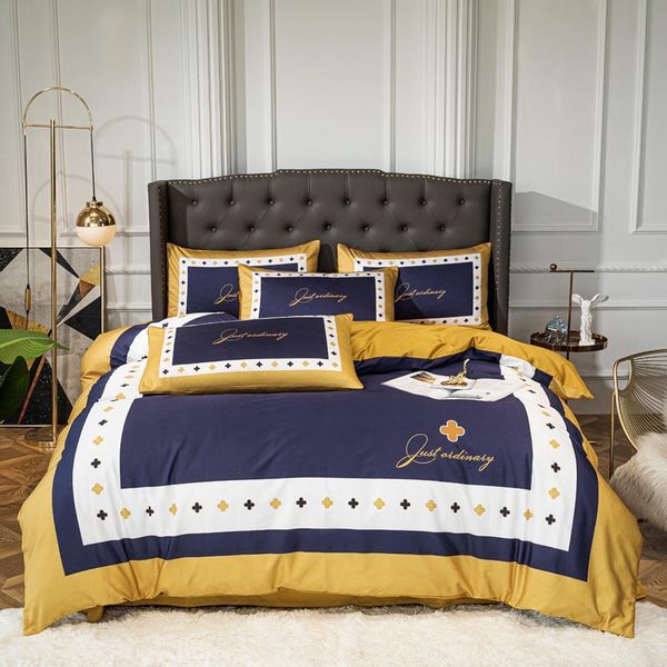navy blue designer bedding sets gong cotton duvet cover bed comforters cover set size quilt cover yellow bed sheet pillow cases
navy blue designer bedding sets gong cotton duvet cover bed comforters cover set size quilt cover yellow bed sheet pillow cases