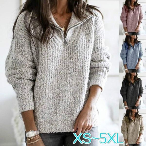 women's sweaters women fashion knitted turtleneck pullover sweater casual long sleeve zipper knit autumn winter plus size jumper1, White;black
women's sweaters women fashion knitted turtleneck pullover sweater casual long sleeve zipper knit autumn winter plus size jumper1, White;black