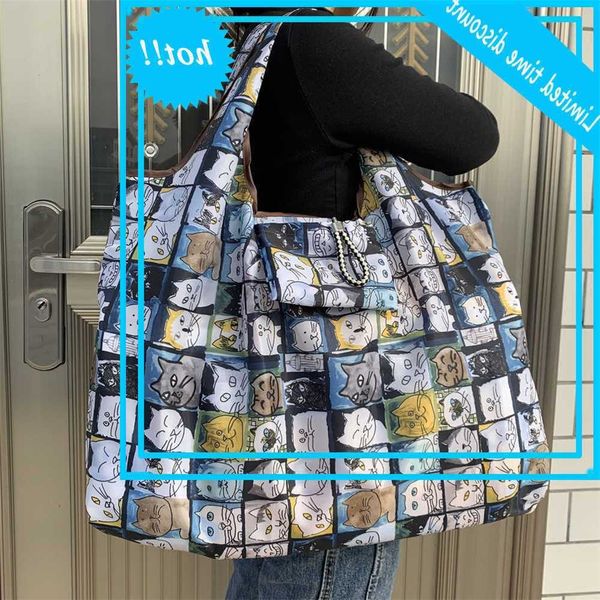 2020 new dead foldable colors eco reusable polyester portable shoulder handbag cartoon green folding bag
2020 new dead foldable colors eco reusable polyester portable shoulder handbag cartoon green folding bag
