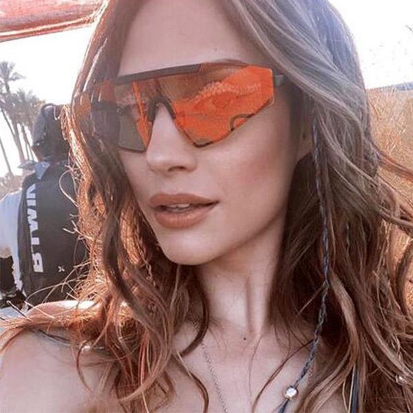 trendy one piece cat eye women's sunglasses brand original shades mirror red rectangle sun glasses for driving cars men uv400, White;black
trendy one piece cat eye women's sunglasses brand original shades mirror red rectangle sun glasses for driving cars men uv400, White;black