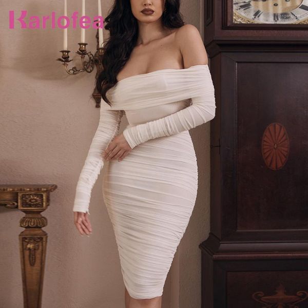 karlofea new white mesh wedding party dress elegant off shoulder long sleeve ruched midi dress spring everyday wear wrap dresses1, Black;gray
karlofea new white mesh wedding party dress elegant off shoulder long sleeve ruched midi dress spring everyday wear wrap dresses1, Black;gray