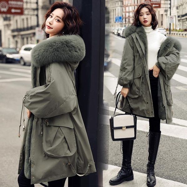 bottle padded clothes women's middle and long 2020 new thickened loose small pake cotton padded clothes bf korean jacket, Black
bottle padded clothes women's middle and long 2020 new thickened loose small pake cotton padded clothes bf korean jacket, Black