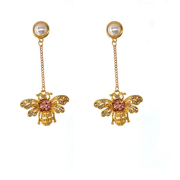 high-end retails fashion stud earrings women cute bee dangel tassel pendant gold bee earring charm party jewelry gifts for women girl, Golden;silver
high-end retails fashion stud earrings women cute bee dangel tassel pendant gold bee earring charm party jewelry gifts for women girl, Golden;silver