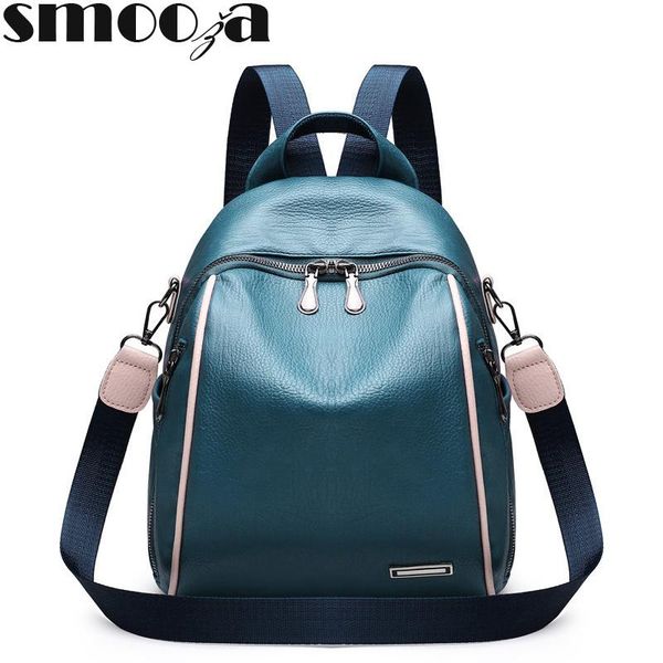 outdoor bags smooza fashion backpack women leather shoulder bag 2021 multi-function backpacks female school bagpack for teenage grils
outdoor bags smooza fashion backpack women leather shoulder bag 2021 multi-function backpacks female school bagpack for teenage grils