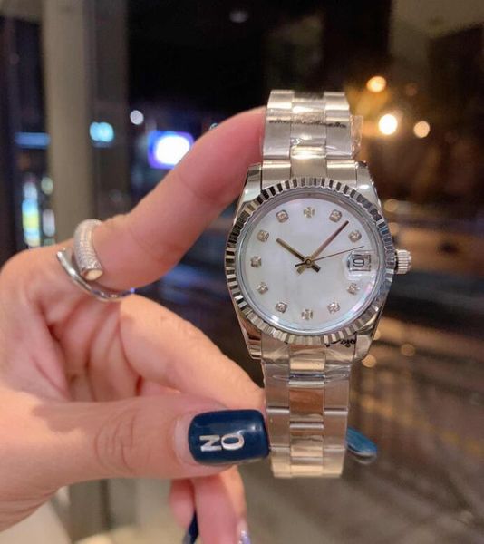 fashion watch women watches 36mm datejust automatic mechanical movement stainless steel men wristwatches woman watch diamond dial coupon lad, Slivery;brown
fashion watch women watches 36mm datejust automatic mechanical movement stainless steel men wristwatches woman watch diamond dial coupon lad, Slivery;brown