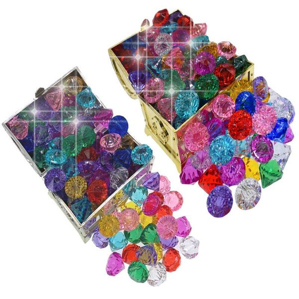 party decoration multicolor acrylic diamond gems faceted beads table vase filler crystal pirate treasure box jewelry decorations 15.0m
party decoration multicolor acrylic diamond gems faceted beads table vase filler crystal pirate treasure box jewelry decorations 15.0m